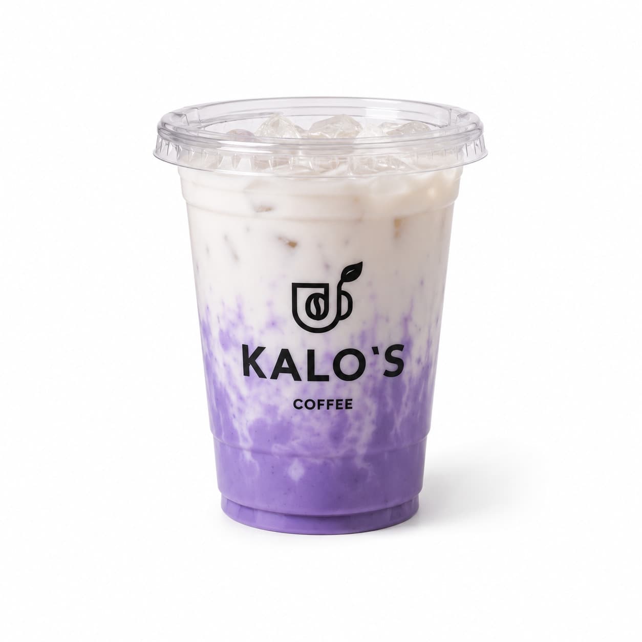 Iced Coconut Ube Latte